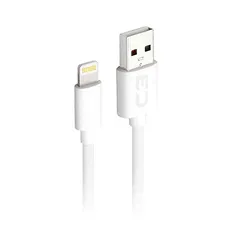 [PRIME] Cabo USB-Lightning C3Plus CB-L10WH IOS 1M Branco 2A