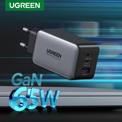 Carregador GaN 65W Ugreen