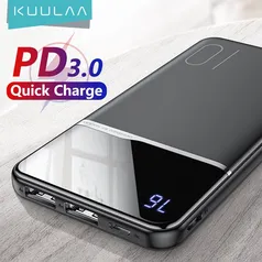 Carregador Portátil Kuulaa 10000mAh PD 18W