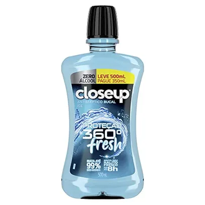 (REC e + por - ) Close Up Antisséptico Bucal Ice Sem Álcool 500 Ml