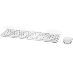 Kit Teclado e Mouse Wireless Branco KM636 - Dell