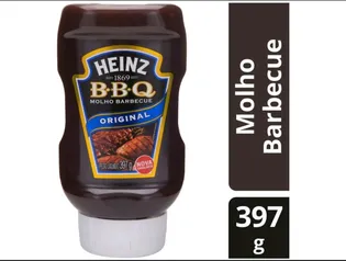 [C. Ouro - LEVE 3 PAGUE 2] Barbecue Heinz Original 397 g | R$8