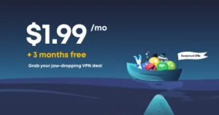 Surfshark VPN Oferta Black Friday: 24 meses + 3 meses grátis | R$200