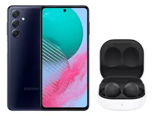 Samsung Galaxy M54 Azul 5g (128gb) + Galaxy Buds2 Preto