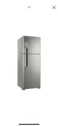 [R$2.565 c/ AME] Geladeira/refrigerador Electrolux Frost Free 2 Portas Tf56s 474 Litros Platinum