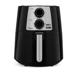 [APP + AME] Fritadeira sem Óleo Midea 3.5L Preta e Inox I R$188