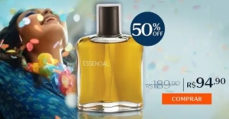 Deo Parfum Essencial Masculino - 100ml R$ 95