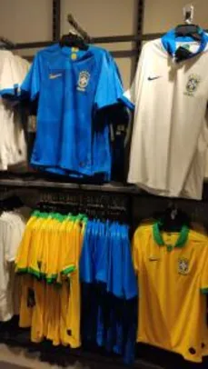 [Loja física] Camisa Nike Brasil