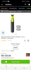 Barbeador Elétrico Philips OneBlade | R$110