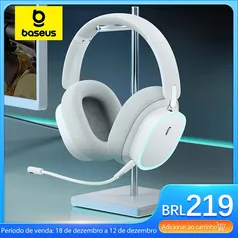 Baseus GH02 Wireless Gaming Headphone com microfone, Bluetooth 5.3, driver de 40m