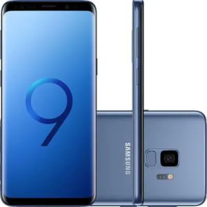 Smartphone Samsung Galaxy S9 Dual Chip Android 8.0 Tela 5.8" Octa-Core 2.8GHz 128GB 4G Câmera 12MP - R$2639