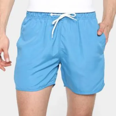 Short Liso Wall com Amarração Masculino