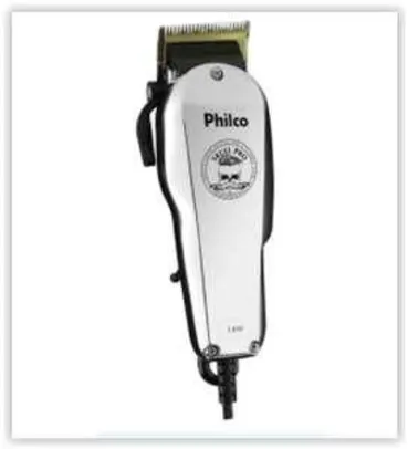 Máquina de Cortar Cabelo Philco PCR05S 6 pentes Prata | R$ 92