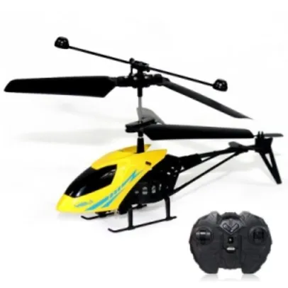 Mini RC 901 helicóptero Shatter resistente 2.5ch com sistema de giroscópio por R$30
