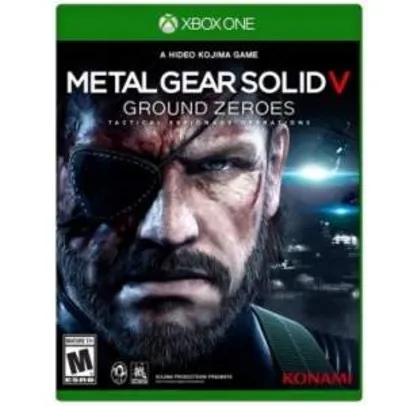 [Ricardo Eletro] Jogo Metal Gear Solid V: Ground Zeroes - Xbox One - R$ 29,90