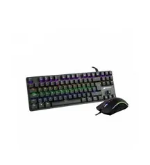 Combo Gamer SuperFrame, Teclado Mecânico Champion + Mouse Gamer Boss - R$239