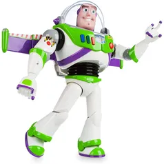 Disney Buzz Lightyear Boneco de ação interativo - 12 Polegadas