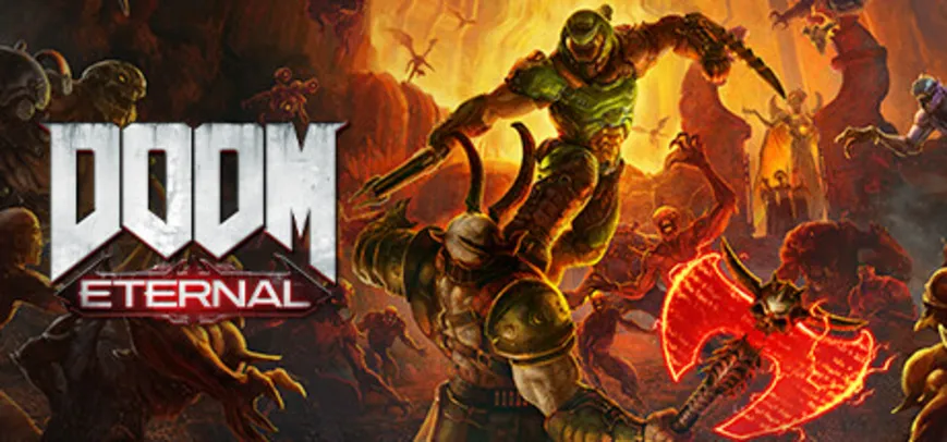 Economize 75% em DOOM Eternal no Steam