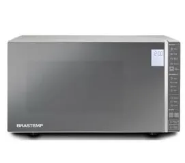 Micro-ondas Brastemp 32 Litros cor Inox Espelhado com Painel Integrado 110V127V por R$ 476