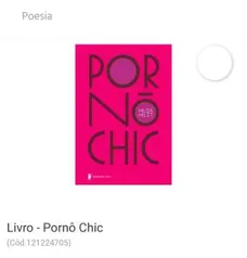 Livro Pornô Chique - Hilda Hilst