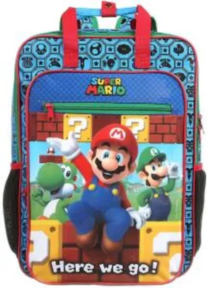 Mochila G, Super Mario Bros, DMW Bags | R$74