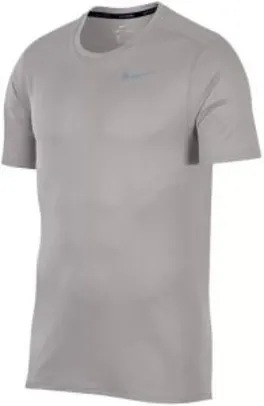 [APP]Camiseta Nike DRI-FIT Run Masculina - Cinza Claro [FRETE GRÁTIS]