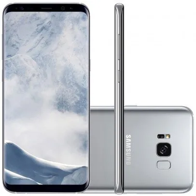 Smartphone Samsung Galaxy S8+ SM-G955 64GB Desbloqueado Oi Prata - R$ 2800