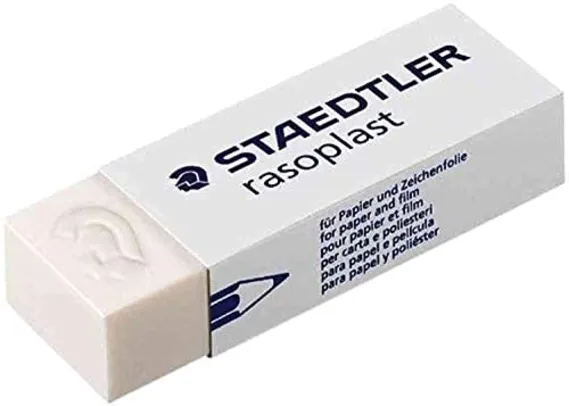 [Super R$3] Borracha B20 GD, Staedtler, 526 B20 02, Rasoplast