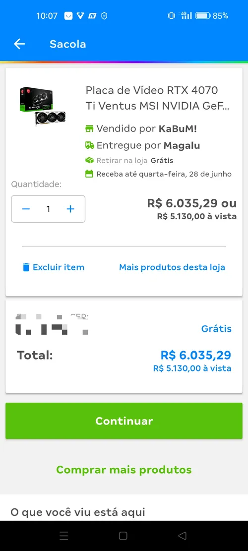 Imagen na descrição da promoção