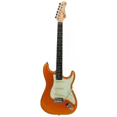 Guitarra Tagima Stratocaster Elétrica  TG-500 - Metallic Gold Yellow