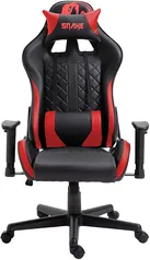 Cadeira Gamer Snake Mamba Negra Vermelha | R$799