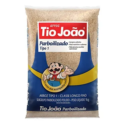 [rec/Super] Arroz Tio João Parbolizado - 1kg