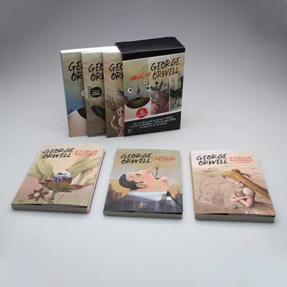 Box 6 Livros | Obras de George Orwell | R$35 | R$35