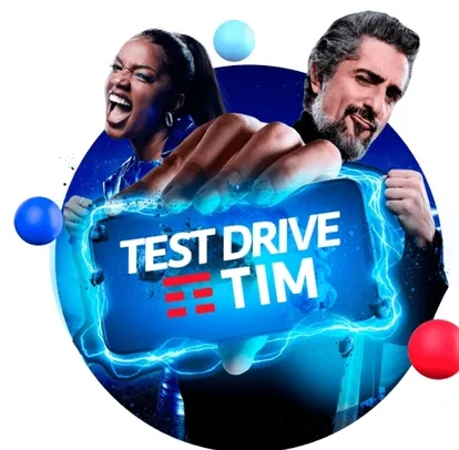 [Novos Clientes] Test Drive: experimente grátis a internet TIM com 30GB