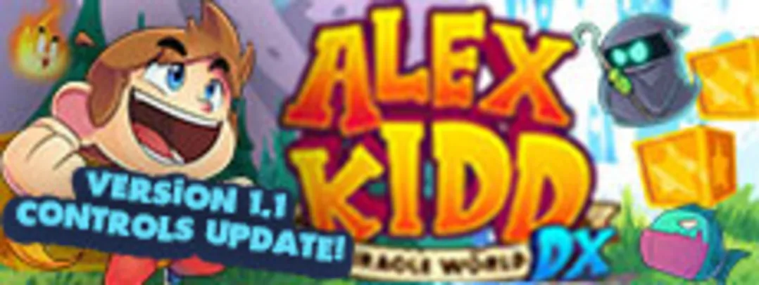 Jogo Alex Kidd in Miracle World DX 