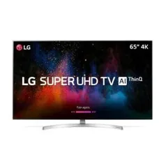 Smart TV LED 65" Ultra HD 4K LG 65UK6540, ThinQ AI, HDR 10 Pro, 4 HDMI e 2 USB - R$ 4331