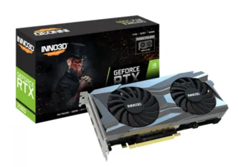 Placa de Vídeo Inno3D GeForce RTX 2060 Twin X2 OC, 12GB, GDDR6, DLSS, 