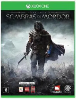 FRETE GRÁTIS Terra média - Sombras De Mordor - Xbox One | R$45