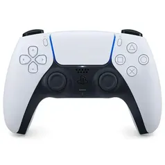 [PIX] Controle Sony DualSense PS5, Sem Fio, Branco - 3005767