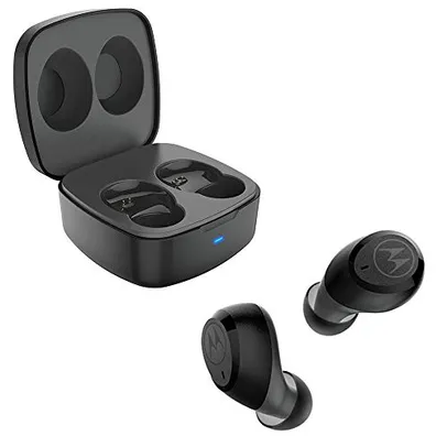 [PRIME] Fone de Ouvido Motorola Vervebuds 100, Bluetooth Estéreo Resistente à Água - Preto | R$229