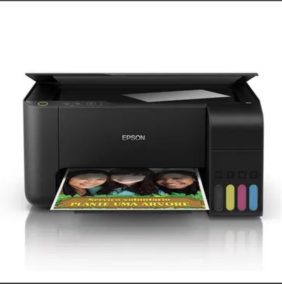 Multifuncional Tanque de Tinta Epson EcoTank L3110 - Impressora, Copiadora, Scanner| R$890