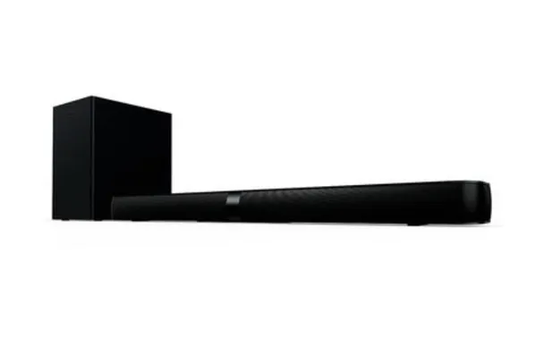 Soundbar TCL, 2.1 Canais, Bluetooth, 320W RMS, Subwoofer Sem Fio, Preto 