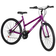 ULTRA BIKE Bicicleta Bikes Feminina Aro 26 – 18 Marchas Lilas