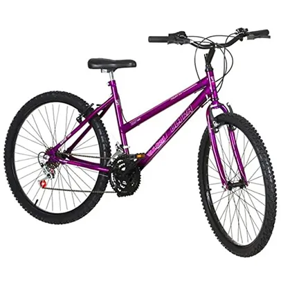 ULTRA BIKE Bicicleta Bikes Feminina Aro 26 – 18 Marchas Lilas