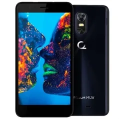 [EFACIL] Smartphone Quantum Muv, Dual Chip, Azul, 5.5", 4G+Wifi, Android 6.0, 13MP, 16GB POR R$ 743