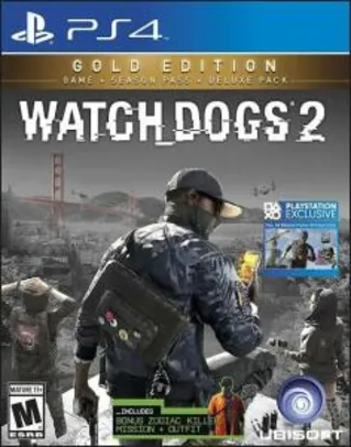 [PS4] Watch Dogs 2 Gold Edition | R$48