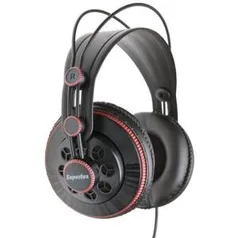 Headphone - Superlux HD681 3.5mm Jack - Preto/Vermelho - R$ 63