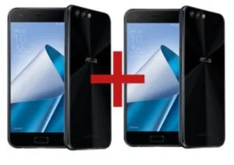 Combo ZenFone 4 4GB/64GB Preto + Zenfone 4 3GB/32GB Preto - R$2599