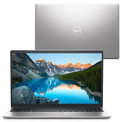 Notebook Dell Inspiron 15 a0500-UM10S 15.6" FHD AMD Ryzen™ 5 8GB 256GB SSD Linux Prata