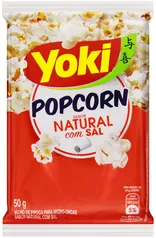 (PRIME) Pipoca Popmicro Sal Yoki 50g | R$0,94 a unidade